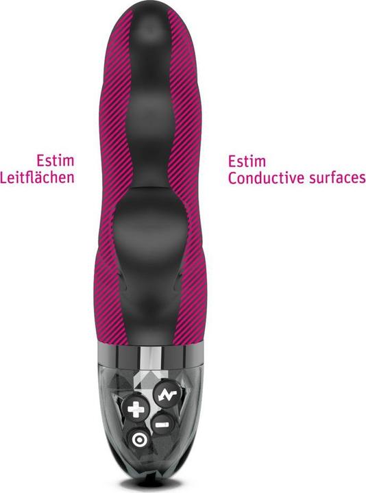 Actual product image Mystim Hop Hop Bob eStim Vibrator Black