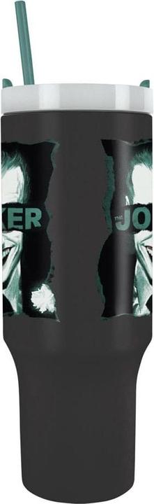 Actual product image Pyramid DC Comics stainless steel drinking mug Joker 1130 ml (1130 ml, 1 x)