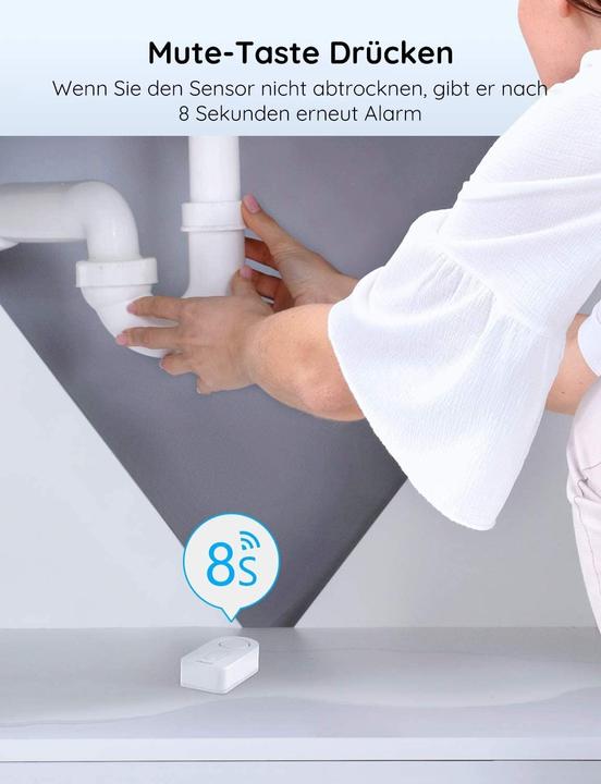 Actual product image GoveeLife 5er-Pack Wassermelder