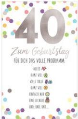Produktbild Susy Card Geburtstagskarte - 70. Geburtstag "Emoji 2"
