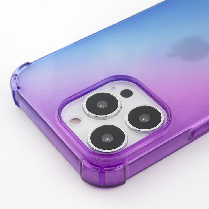 Image du produit PhoneLook Coque Bumper Rainbow Silicone anti-choc avec bords protégés violet (Apple iPhone 15 Pro)