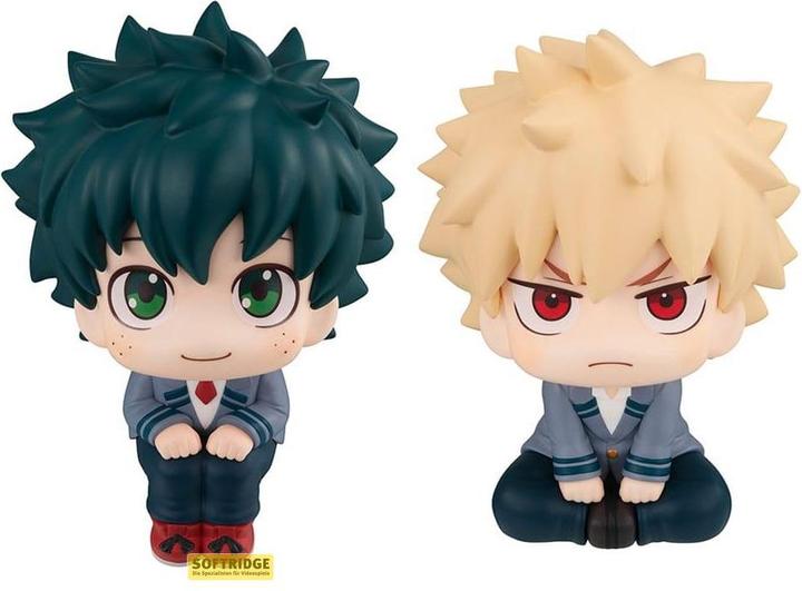 Megahouse My Hero Academia Look Up PVC Statue Izuku Midoriya & Katsuki Bakugo 11 cm (with gift)