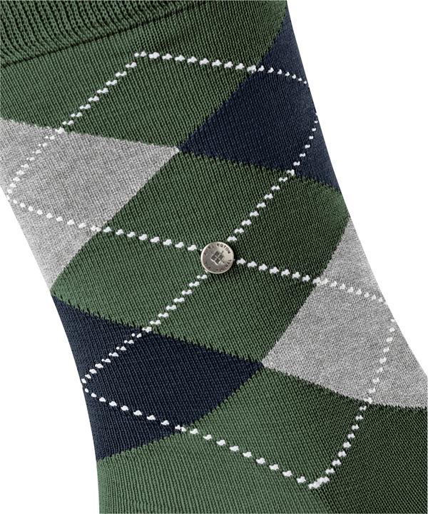 Produktbild Burlington Socken "Manchester" grün/klein gemustert (Einzelpack, 40 - 46)