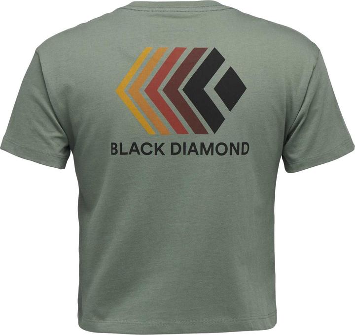 Actual product image Black Diamond Faded Crop Ss Tee (M)