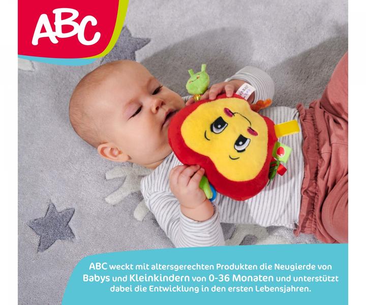Image du produit ABC Activités Pomme avec chenille Peluche