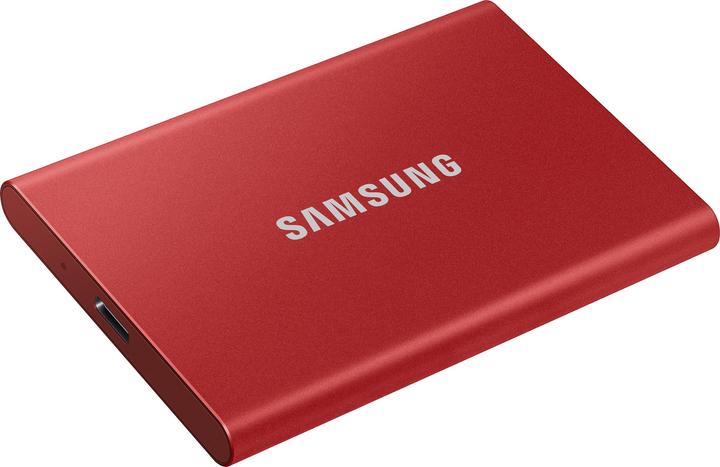 Actual product image Samsung Portable T7 Red (2000 GB)