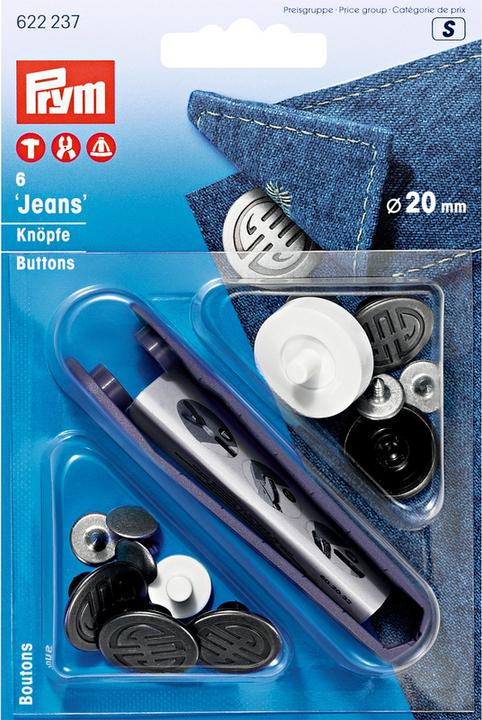 Produktbild Prym Jeansknopf Artdeco