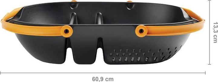 Actual product image Fiskars 1062831 Harvest Basket, For Gathering