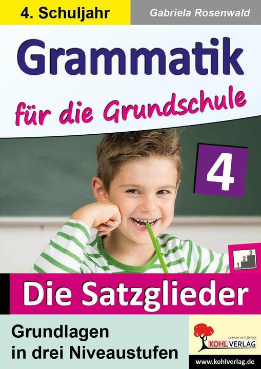 Immagine prodotto Grammatik für die Grundschule - Die Satzglieder / Klasse 4 (Tedesco, Gabriela rosaio, 2018)