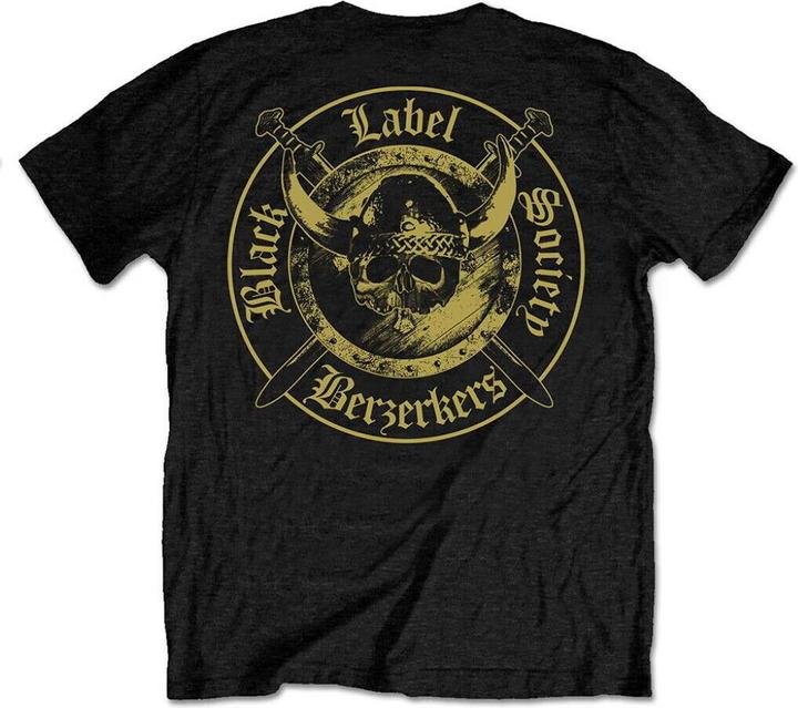 Actual product image Universal Textiles Unisex Adult Berzerkers Back Print T-Shirt (L)