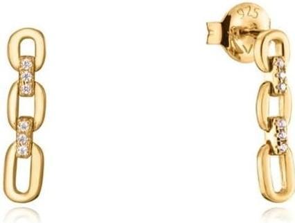 Viceroy Stylish gold-plated earrings with zirconia Elegant 13137E100-30