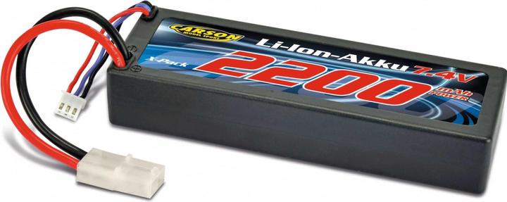 Produktbild Carson LiPo Pack Li-Ion Akku 7,4V/ 2200mAh (7.40 V, 2200 mAh)