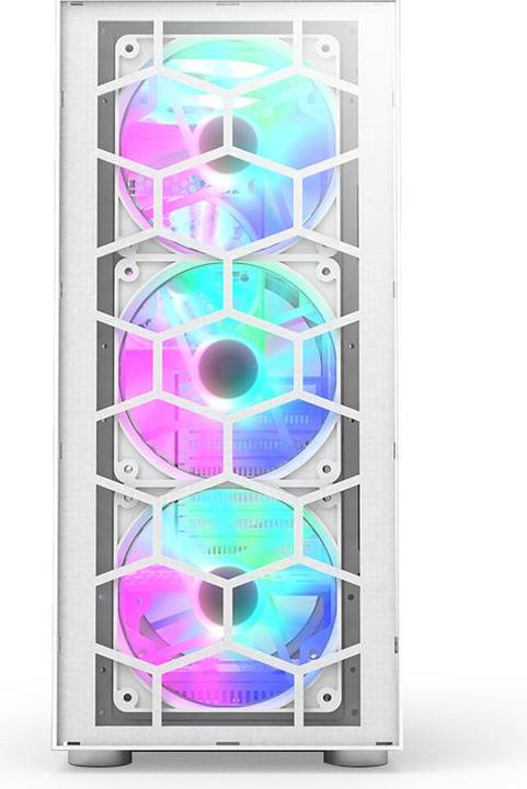 Actual product image Montech X3 Glass White (ATX, Mini-ITX)