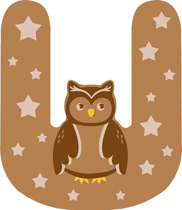 Immagine prodotto small foot Lettera in legno per la camera dei bambini U