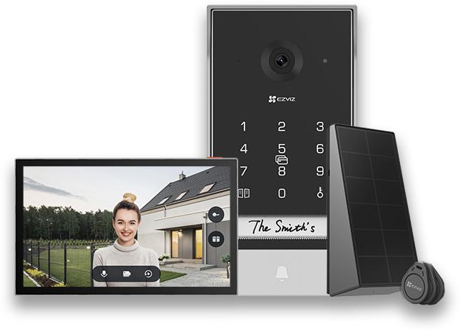 Actual product image EZVIZ EP7 (RFID-blocking, Radio 433 MHz)