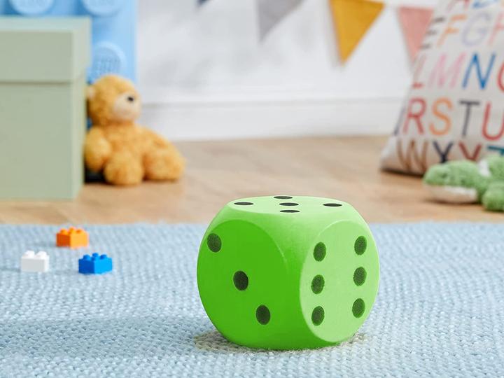 Image du produit John Cube en mousse 15cm vert