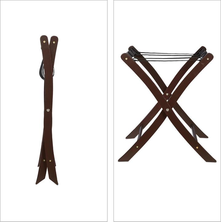 Actual product image Relaxdays Folding Luggage Rack (Suitcase rack)
