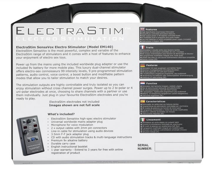 Image du produit ElectraStim SensaVox