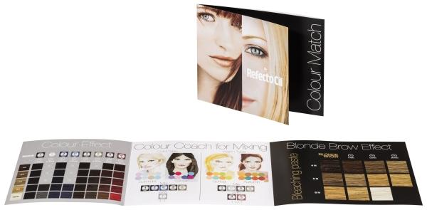 Actual product image Refectocil Colour chart