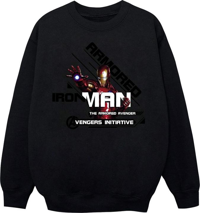 Produktbild Iron Man Armored Avenger Sweatshirt Mädchen (152, 158)