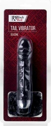 Immagine prodotto Toyfa xSchwarz & Rot, Vibrator, 6 Vibrationsmodi, Silikon, schwarz, 16 cm, O 3,5 cm