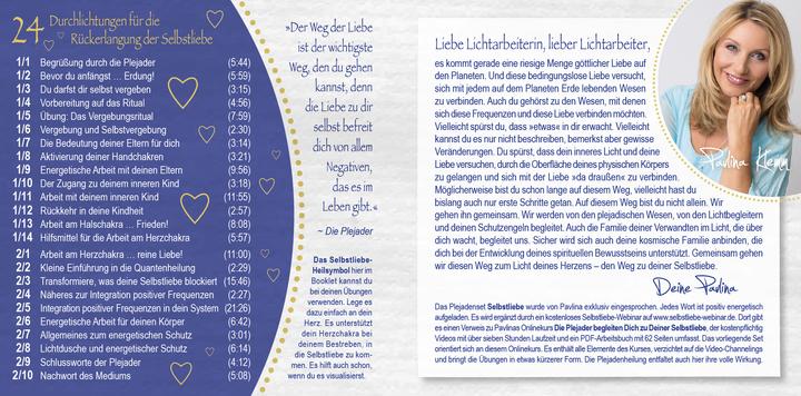 Produktbild Selbstliebe zur Heilung auf allen Ebenen (CD) (Deutsch, Sayama, Pavlina Klemm, 2022)