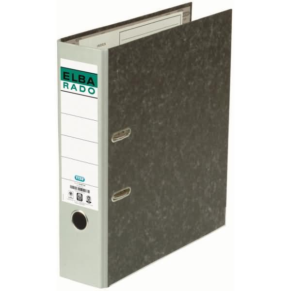 Immagine prodotto Elba Cartella rado 100022602 DIN A4 80mm cartone grigio (A4, 80 mm, 1 Pezzo/i)
