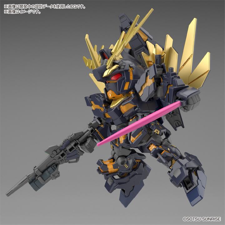 Image du produit Bandai SD GUNDAM -Cross Silhouette Unicorn 02 Banshee & Norn Parts -Model Kit