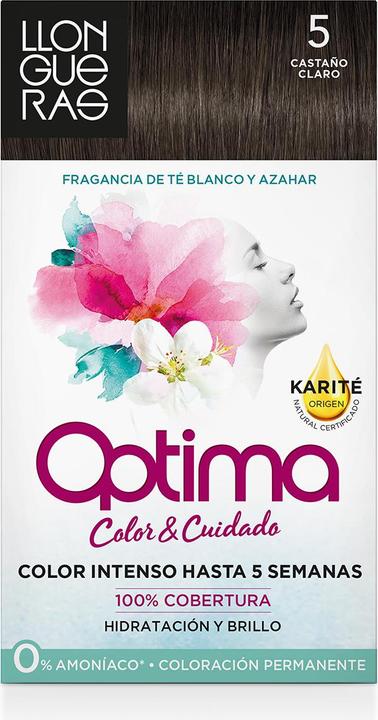Produktbild Llongueras OPTIMA hair colour #5-light brown (5)
