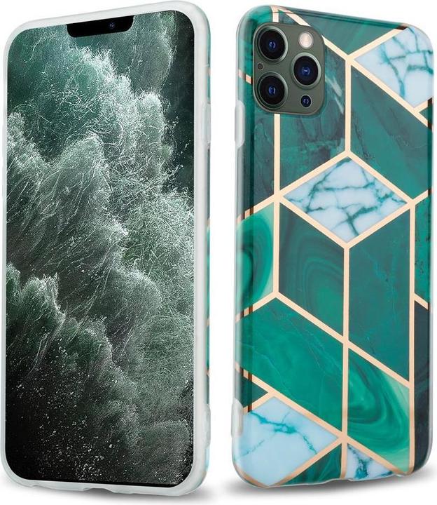 Actual product image Cadorabo IMD TPU Colorful Marble Cover (Apple iPhone 12 Pro Max)