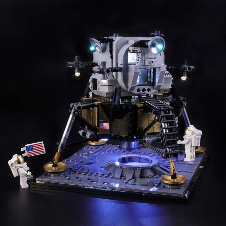 Produktbild Briksmax Beleuchtungsset für NASA Apollo 11 Mondlandefähre