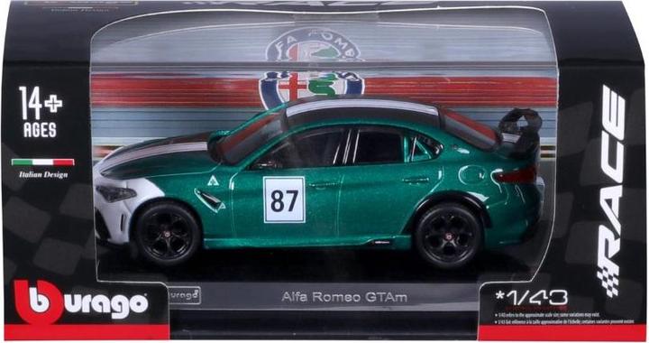 Produktbild Burago 925726.006 - Bburago ALFA ROMEO GTA RACE LIVERY - 1:43 Race