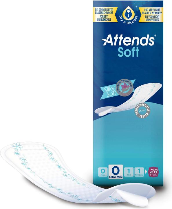 Produktbild Attends Soft 0 Ultra mini Einlagen (28 x, Mini)