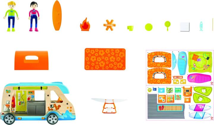 Actual product image Hape Adventure van