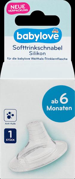 Actual product image dm babylove Babylove, soft silicone mouthpiece, size 2, from 6 months, 1 piece