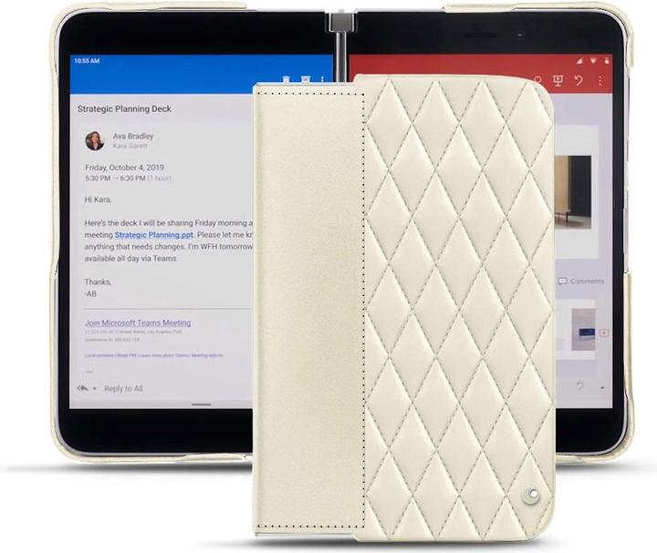 Produktbild Noreve Lederschutzhülle (Microsoft Surface Duo)