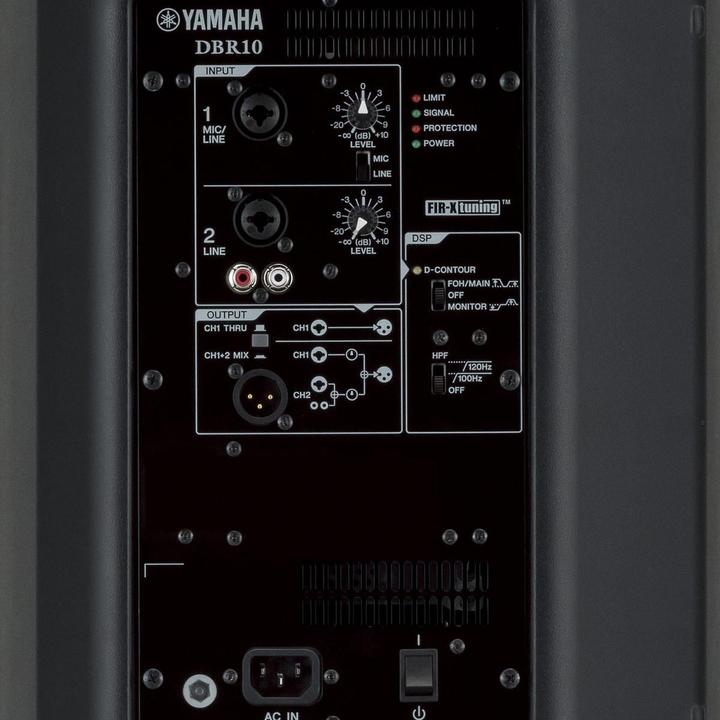 Actual product image Yamaha Dbr10 (Active, 2x 350 W)