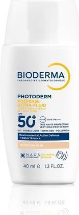 Bioderma Photoderm Xdefense Ultra Fluid SPF 50+ 40ml Shade 01 - Very Light (Sonnencreme Gesicht, SPF 50+, 40 ml)
