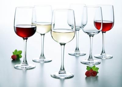 Image du produit Luminarc Versailles (27.50 cl, 6 Verres, Verres à vin rouge, Verres à vin blanc)