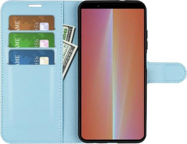 Actual product image MU Classic Litchi Leather Bookcover Series (Sony Xperia 5 V)
