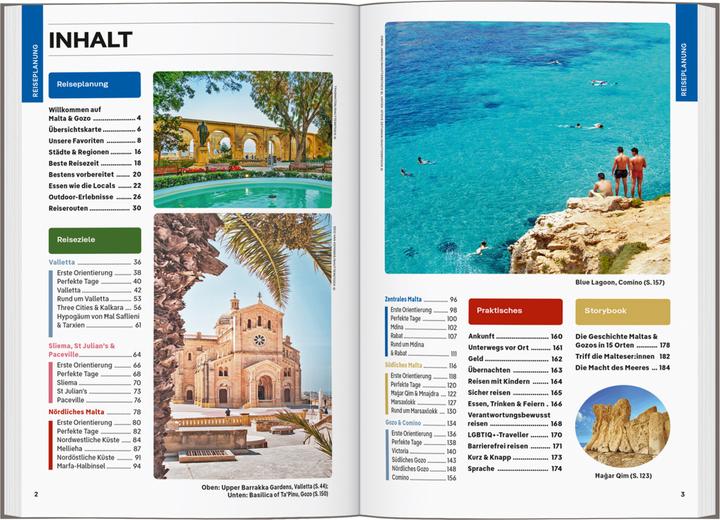 Produktbild Reiseführer Malta & Gozo (Deutsch, Abigail Blasi, 2023)