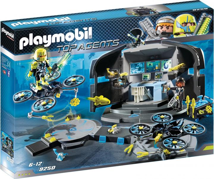 Playmobil Dr. Drone's Command Center (9250, Playmobil Top Agents)