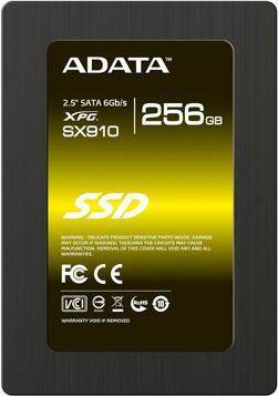 Produktbild Adata Xpg Sx910 256gb, Sata-Iii, 2.5 Zoll, Mlc (256 GB, 2.5")