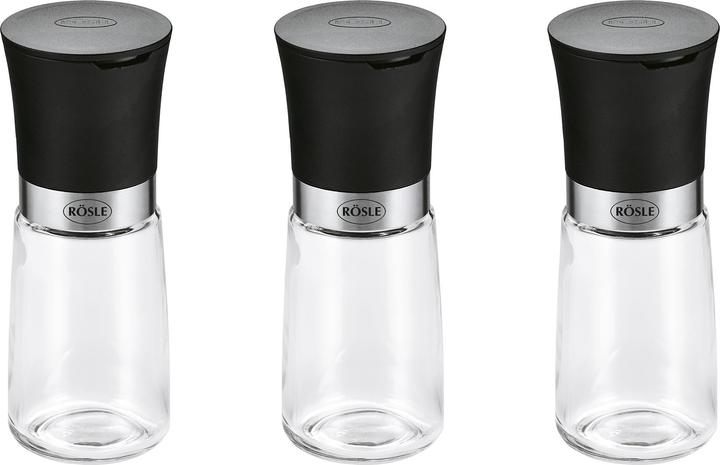 Produktbild Rösle Gewürzmühlen Set 3teilig (Diverse Gewürze)