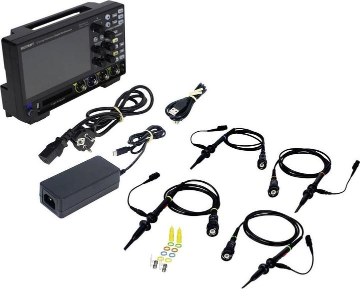 Produktbild Voltcraft DOV1254 LA Digital-Oszilloskop 125 MHz 4-Kanal 1.25 GSa/s 100 Mpts 12 (CAT II)