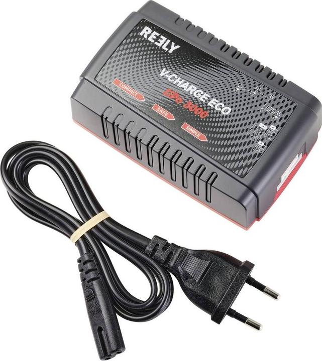 Actual product image Reely V-CHARGE ECO LiPo 3000 model charger 230 V 3 A LiPo