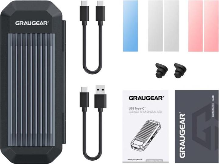 Actual product image Graugear G-M202-AC-10G (M.2 2230, M.2 2242, M.2 2260, M.2 2280)