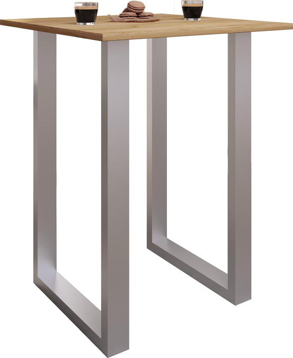 Image du produit VCM Holz Bartisch Stehtisch Xona 80x50 (80 x 50 x 102 cm)