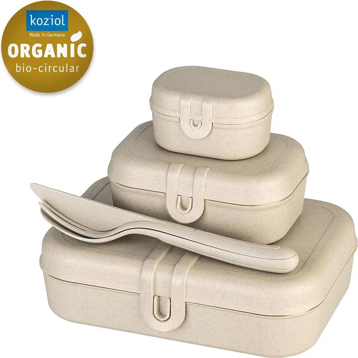 Image du produit Koziol Boîte à lunch Pascal Ready 4 pièces, sable