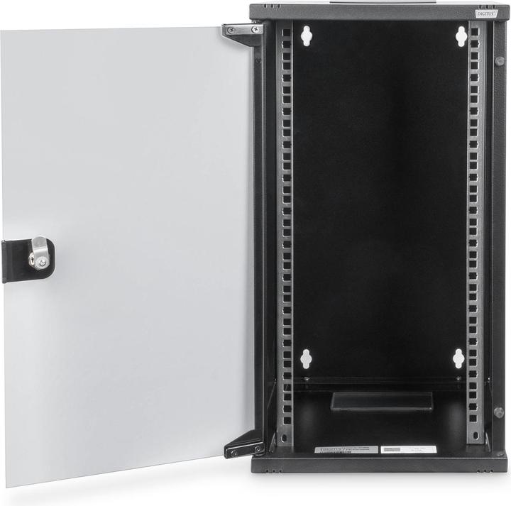 Image du produit Digitus Wall Mounting Cabinet 254 mm (10") - 312x300 mm (WxD) (5.71 HE, Rack 10 pouces)